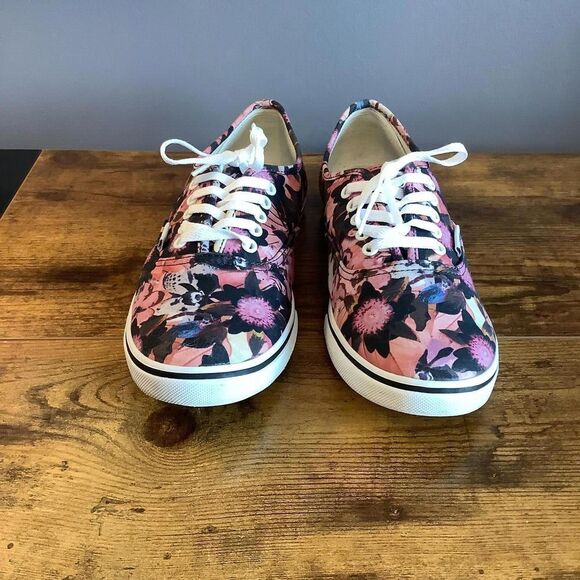 Vans Floral Print Sneakers - Stylish and Comfy - Picture 2 of 6